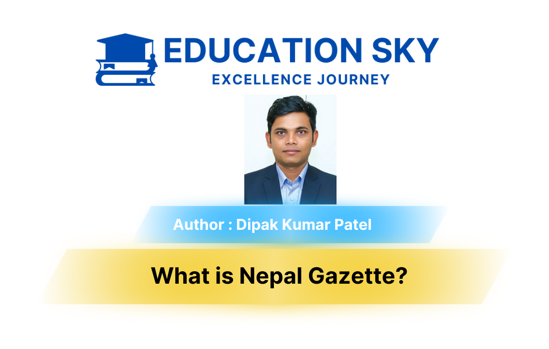What is Nepal Gazette?