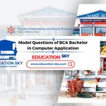 Model Questions of BCA Bachelor in Computer Application