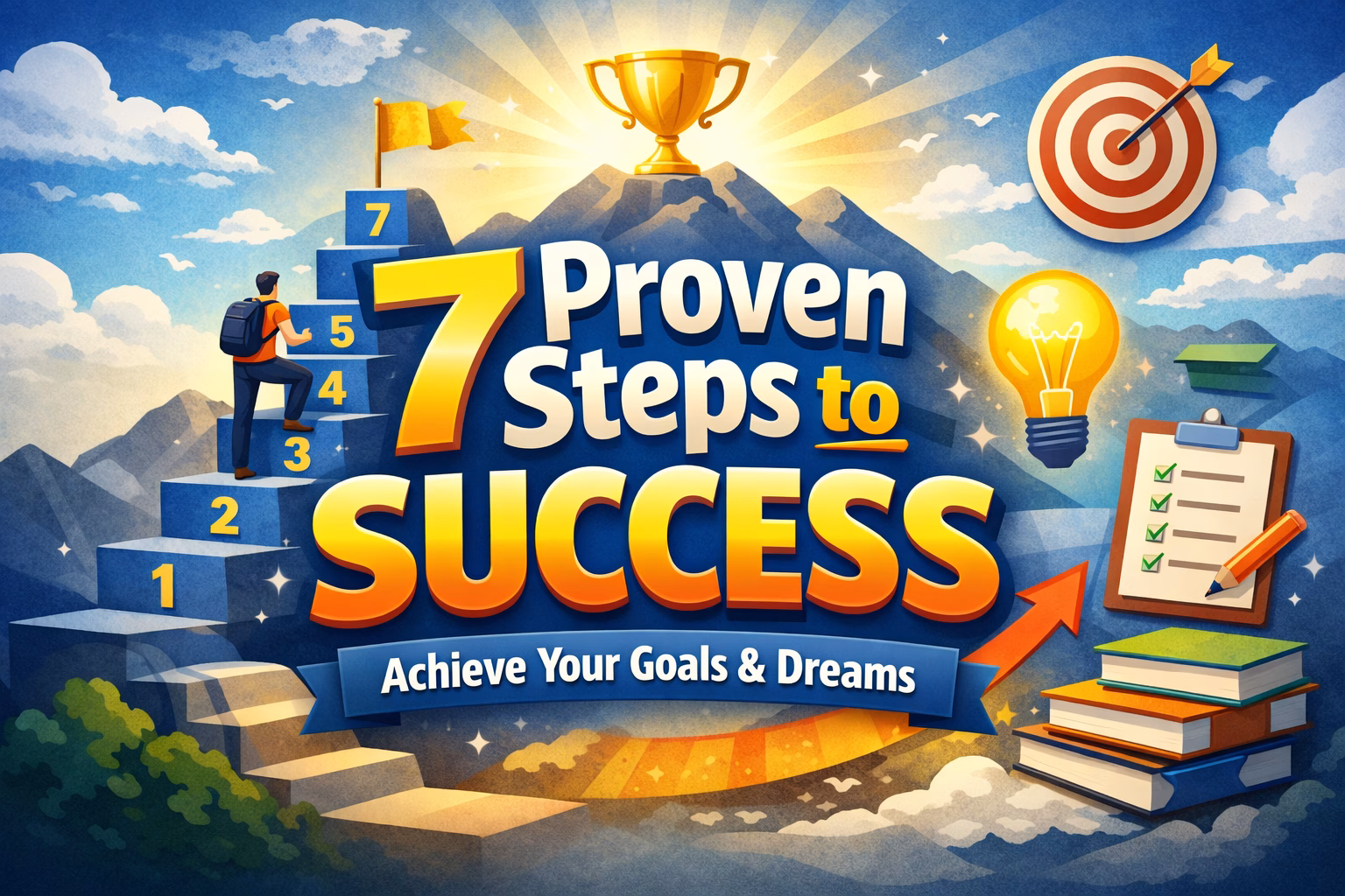 7 Proven steps to success